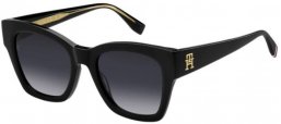 Gafas de Sol - Tommy Hilfiger - TH 2156/S - 807 (9O) BLACK // DARK GREY GRADIENT