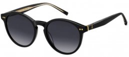 Gafas de Sol - Tommy Hilfiger - TH 2159/S - 807 (9O) BLACK // DARK GREY GRADIENT