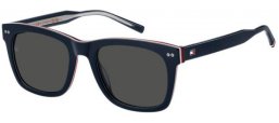 Gafas de Sol - Tommy Hilfiger - TH 2184/S - PJP (IR) BLUE // GREY