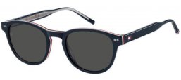 Gafas de Sol - Tommy Hilfiger - TH 2186/S - PJP (IR) BLUE // GREY