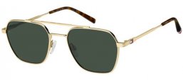 Gafas de Sol - Tommy Hilfiger - TH 2192/S - J5G (QT) GOLD // GREEN