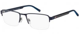 Monturas - Tommy Hilfiger - TH 2197 - YOB BLUE DARK RUTHENIUM