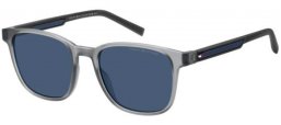 Gafas de Sol - Tommy Hilfiger - TH 2202/S - 09V (KU) GREY BLUE // BLUE