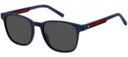 Gafas de Sol - Tommy Hilfiger - TH 2202/S - 8RU (IR) BLUE RED // GREY