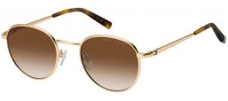 Gafas de Sol - Tommy Hilfiger - TH 2217/S - 000 (HA) ROSE GOLD // BROWN GRADIENT