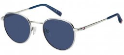 Gafas de Sol - Tommy Hilfiger - TH 2217/S - 010 (KU) PALLADIUM // BLUE