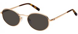 Gafas de Sol - Tommy Hilfiger - TH 2219/S - 000 (IR) GOLD // GREY