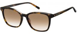 Sunglasses - Tommy Hilfiger - TH 1723/S - 086 (HA) DARK HAVANA // BROWN GRADIENT