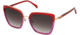 Gafas de Sol - Tous - STOC19 - 0873  TRANSPARENT MEDIUM RED VIOLET // BROWN GRADIENT