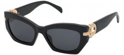 Gafas de Sol - Tous - STOC23 - 0700  SHINY BLACK // SMOKE