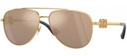 Gafas Junior - Versace eyewear junior - VK2002 - 10025A  GOLD // BROWN MIRROR GOLD