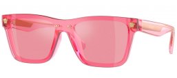 Gafas Junior - Versace eyewear junior - VK4004U - 53701T  TRANSPARENT PINK // PINK FLASH GOLD