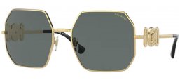 Gafas de Sol - Versace - VE2248 - 100281 GOLD // DARK GREY POLARIZED