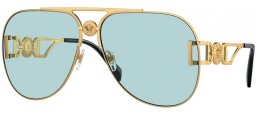 Sunglasses - Versace - VE2255 - 1002/1 GOLD // LIGHT BLUE