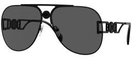 Sunglasses - Versace - VE2255 - 126187  MATTE BLACK // DARK GREY