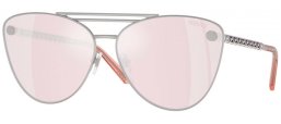 Gafas de Sol - Versace - VE2267 - 10007V  SILVER // PINK MIRROR WHITE