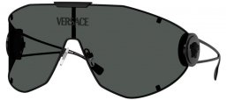 Gafas de Sol - Versace - VE2268 - 143387  MATTE BLACK // DARK GREY