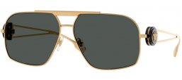 Gafas de Sol - Versace - VE2269 - 100287  GOLD // DARK GREY