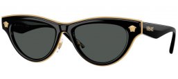 Gafas de Sol - Versace - VE2273 - GB1/87 BLACK // DARK GREY