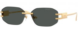 Gafas de Sol - Versace - VE2274 - 100287  GOLD // DARK GREY