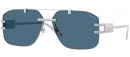 Gafas de Sol - Versace - VE2275 - 100080  SILVER // DARK BLUE