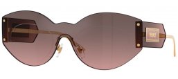 Gafas de Sol - Versace - VE2276 - 100258  GOLD // PINK GRADIENT GREY FLASH SILVER