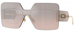 Gafas de Sol - Versace - VE2277 - 10026I  GOLD // BROWN GRADIENT SILVER MIRROR GREY