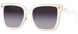 Gafas de Sol - Versace - VE2278D - 314/8G WHITE // GREY GRADIENT