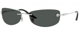 Gafas de Sol - Versace - VE2279 - 100087  SILVER // DARK GREY