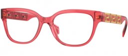 Monturas - Versace - VE3338 - 5409  TRANSPARENT RED