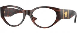 Lunettes de vue - Versace - VE3345 - 5429  HAVANA