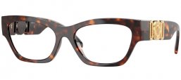 Monturas - Versace - VE3367U - 108  HAVANA // CLEAR