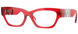 Monturas - Versace - VE3367U - 5495  TRANSPARENT RED // CLEAR