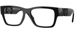 Monturas - Versace - VE3368U - 5360  BLACK // CLEAR