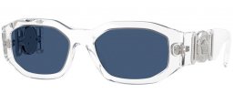 Sunglasses - Versace - VE4361 - 148/80 CRYSTAL // DARK BLUE