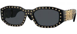 Lunettes de soleil - Versace - VE4361 - 539787 BLACK // DARK GREY