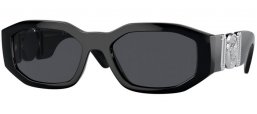 Lunettes de soleil - Versace - VE4361 - 542287  BLACK // DARK GREY