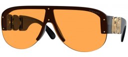 Gafas de Sol - Versace - VE4391 - GB1/7 BLACK // ORANGE