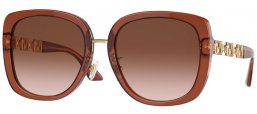 Gafas de Sol - Versace - VE4407D - 532413  TRANSPARENT BROWN // BROWN GRADIENT