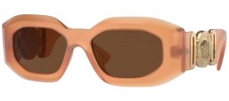 Gafas de Sol - Versace - VE4425U - 546773  BEIGE OPAL // DARK BROWN