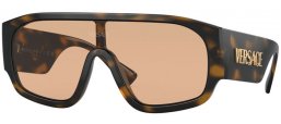 Gafas de Sol - Versace - VE4439 - 108/73 HAVANA // LIGHT BROWN