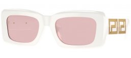 Gafas de Sol - Versace - VE4444U - 314/5 WHITE // PINK