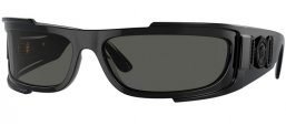 Gafas de Sol - Versace - VE4446 - GB1/87 BLACK // DARK GREY