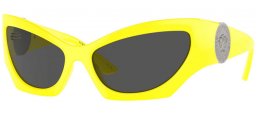 Lunettes de soleil - Versace - VE4450 - 541887  YELLOW // DARK GREY