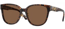 Gafas de Sol - Versace - VE4460D - 108/73 HAVANA // DARK BROWN