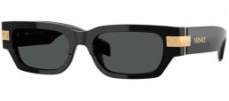 Gafas de Sol - Versace - VE4465 - GB1/87 BLACK // DARK GREY