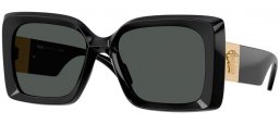 Gafas de Sol - Versace - VE4467U - GB1/87 BLACK // DARK GREY