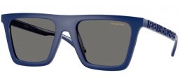 Gafas de Sol - Versace - VE4468U - 545081  DARK BLUE // DARK GREY POLARIZED