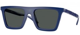 Gafas de Sol - Versace - VE4468U - 545087  DARK BLUE // DARK GREY