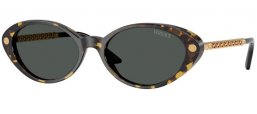 Gafas de Sol - Versace - VE4469 - 547087  HAVANA // DARK GREY